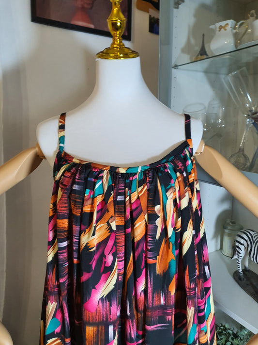 Kimono femme imprimé fluide long léger et tendance