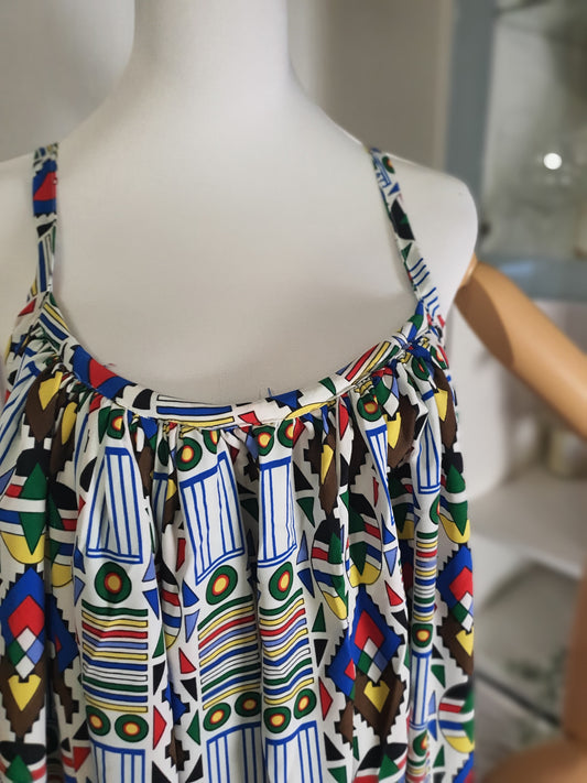 Kimono femme imprimé africain tenue fluide et élégante