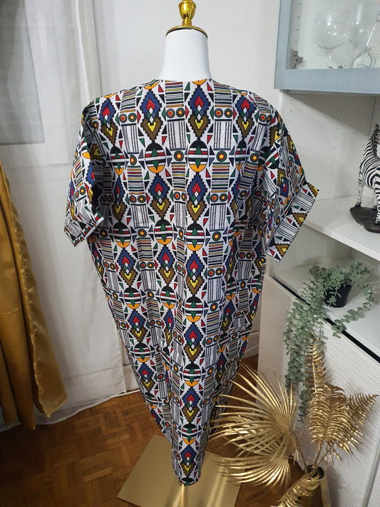 Kimono africain femme