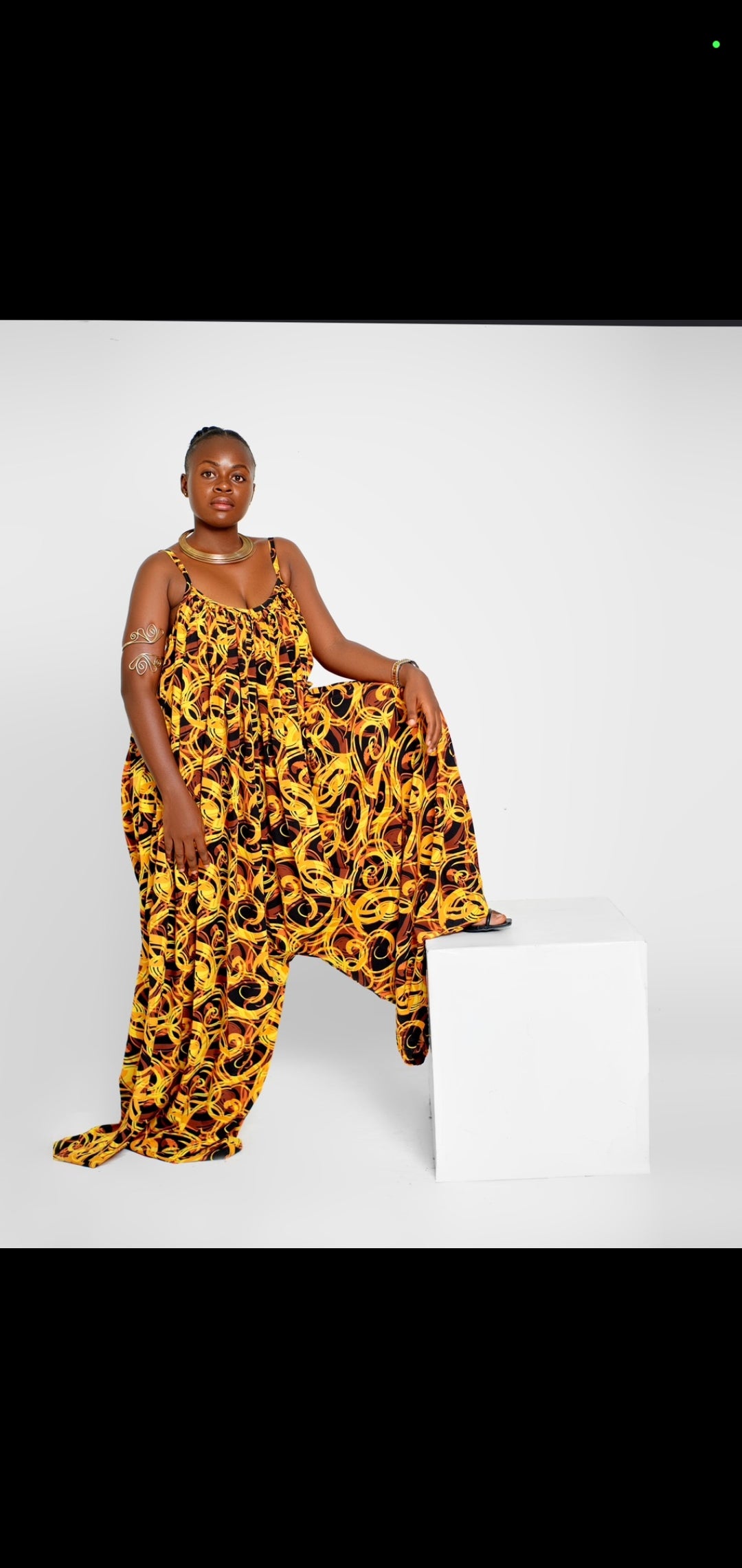 Combinaison kimono femme fluide style africain tendance oversize chic