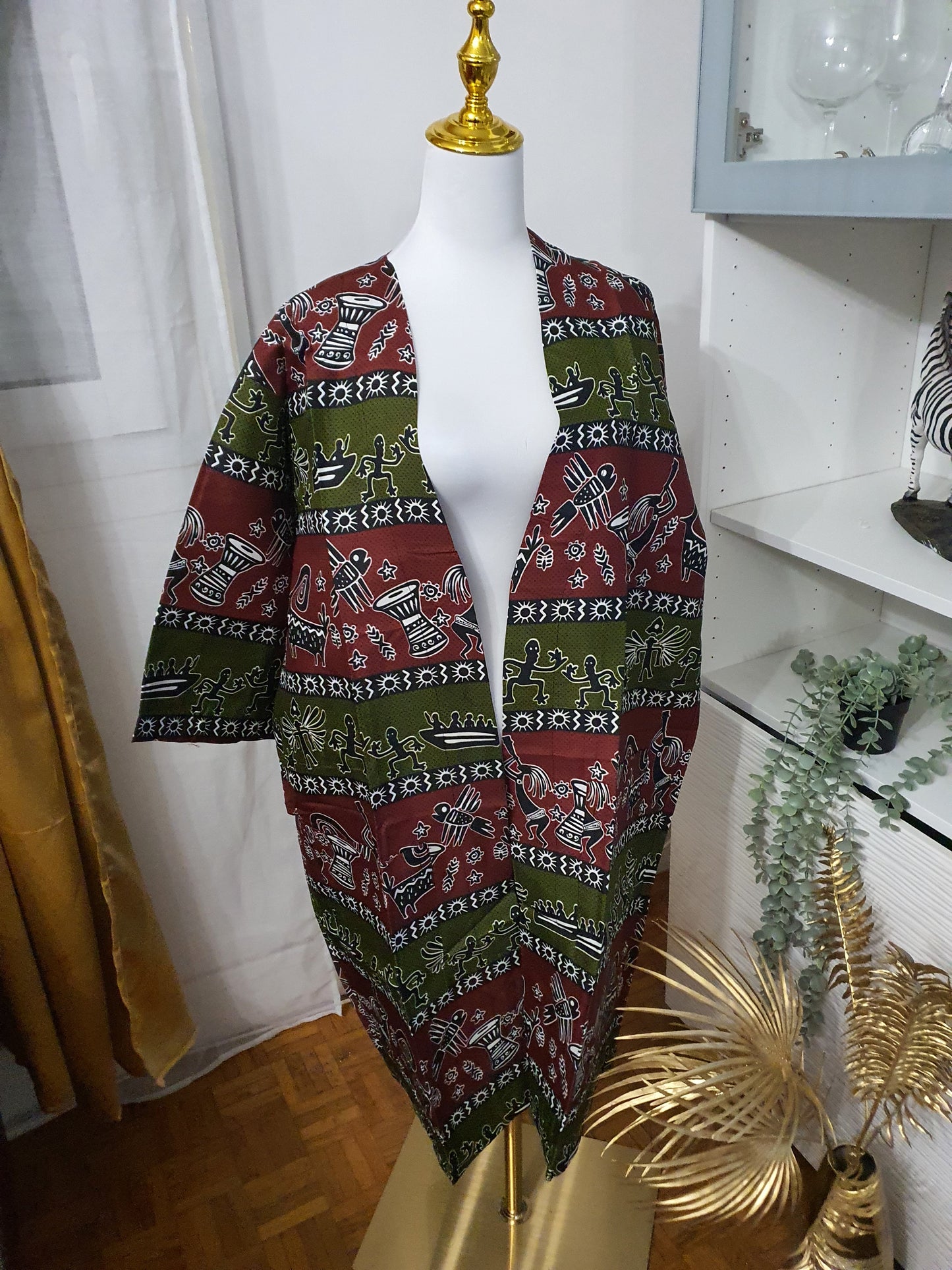 Kimono africain femme short