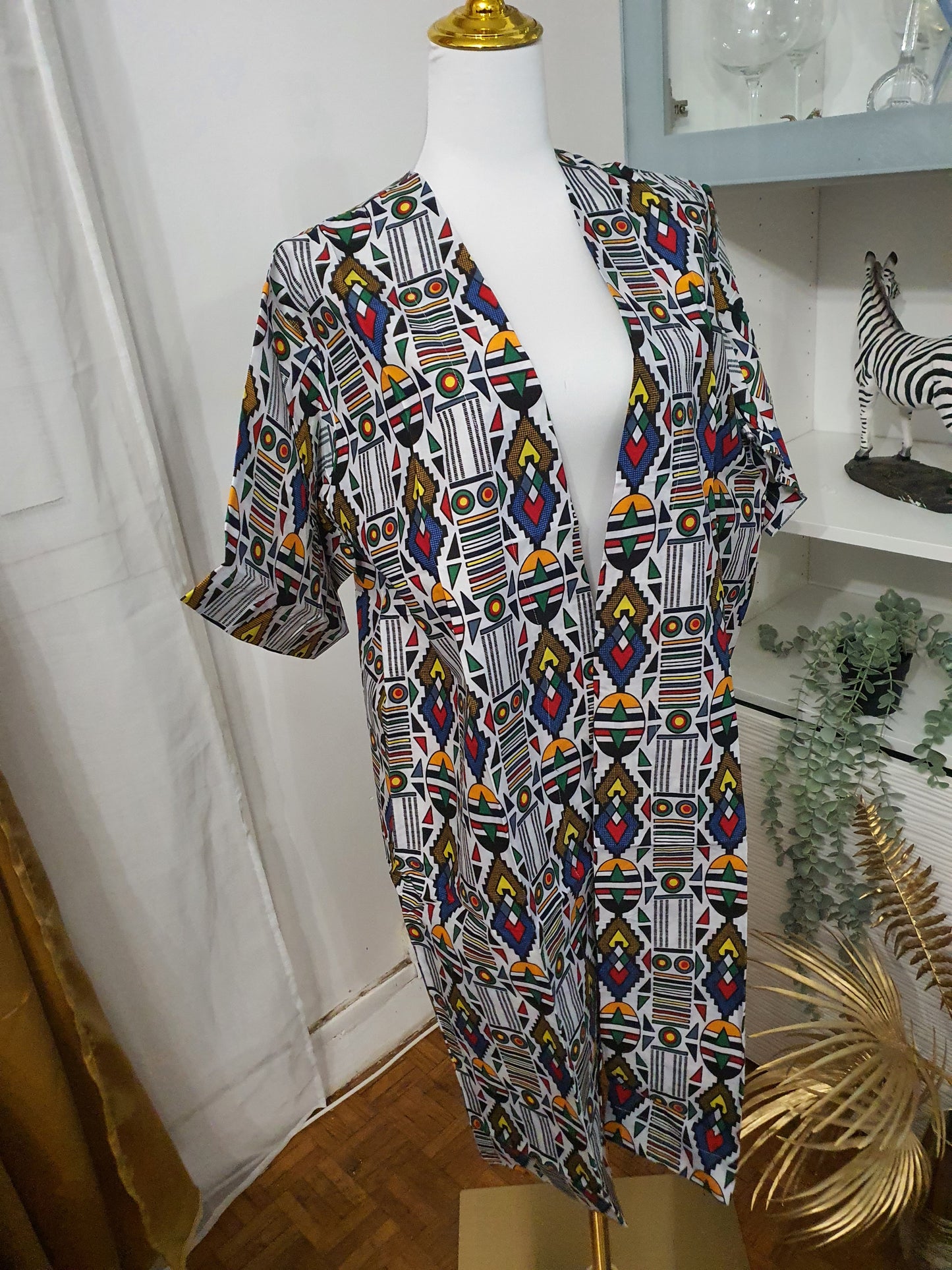 Kimono africain femme